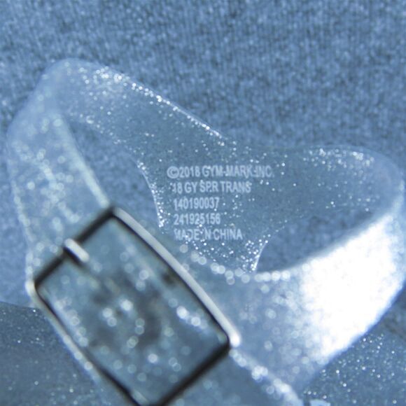 Gymboree Girls Gladiator Size T 9 Medium Shoes‎ Clear Synthetic Buckle - Picture 7 of 10